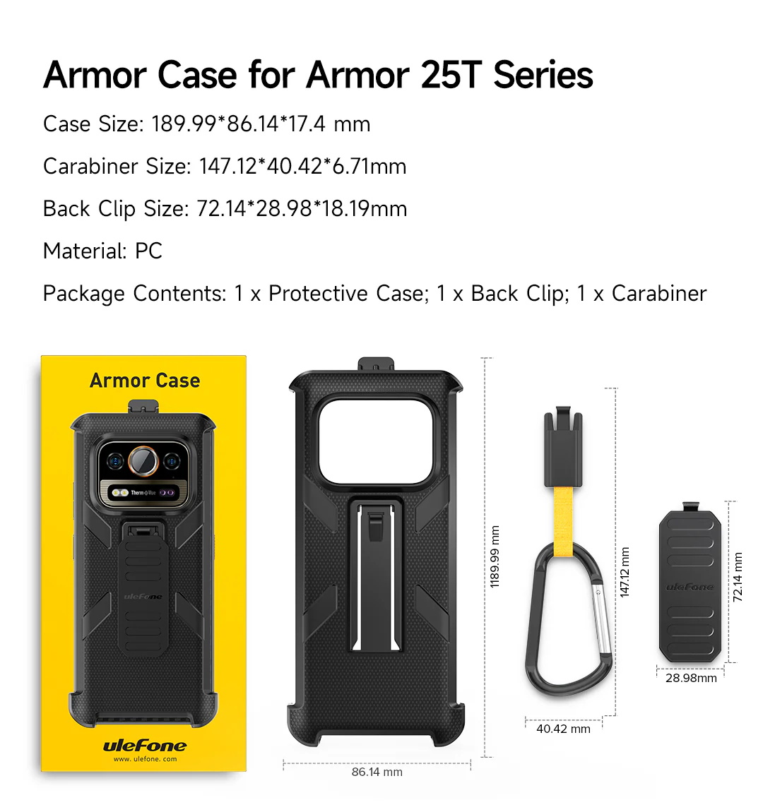 Armor Case for Armor 25 Series - Ulefone UK